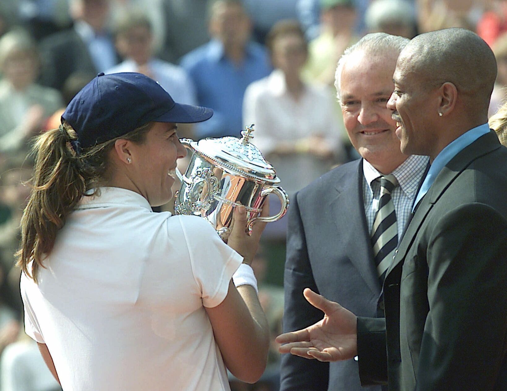 2001: Jennifer Capriati wins her second consecutive Grand Slam title
